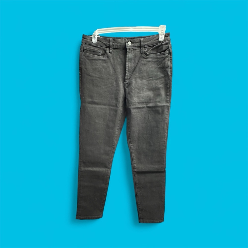 Joe's Jeans Dark Charcoal High Rise Skinny Jeans